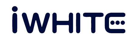 iWhite logo - karo color